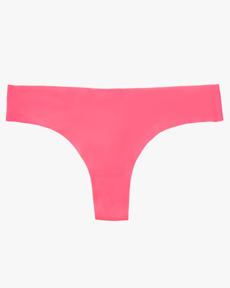 Front of a size 2X VIP Thong in Camellia Rose by Uwila Warrior. | dia_product_style_image_id:242570